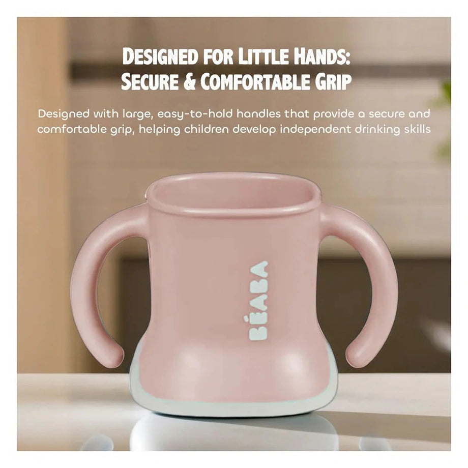 Beaba 3 In 1 Evolutive Training Cup (Old Pink)