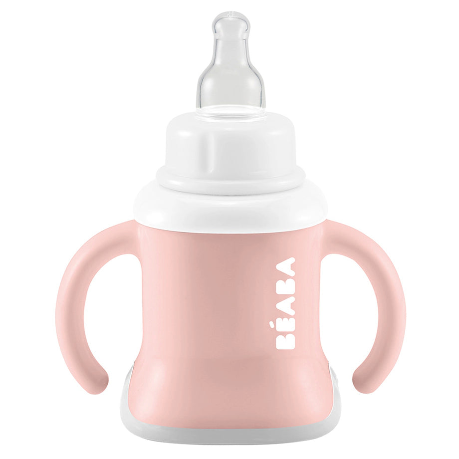 Beaba 3 In 1 Evolutive Training Cup (Old Pink)