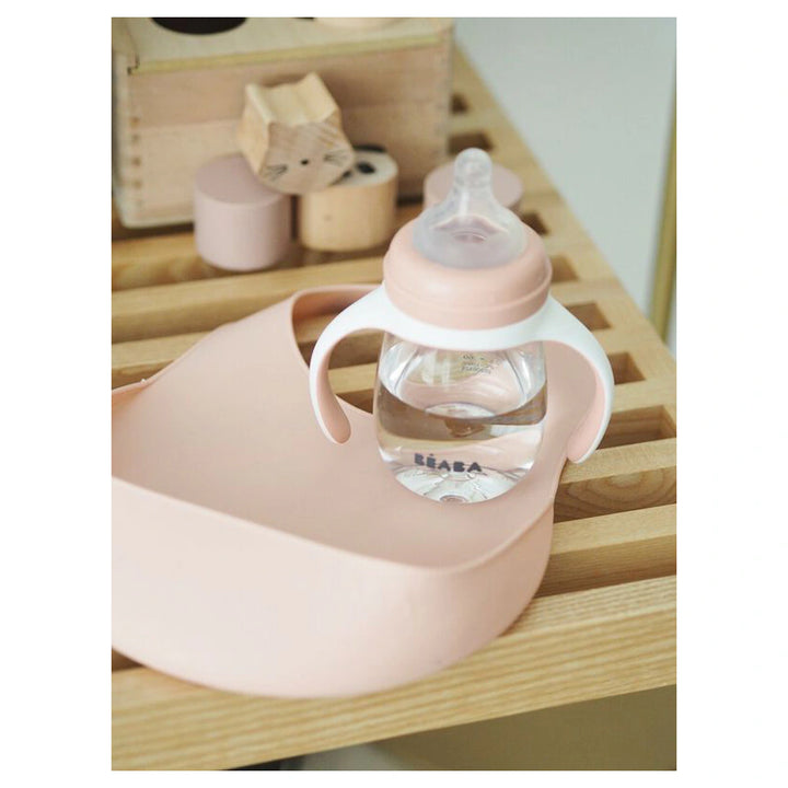 Beaba 2-In-1 Learning Cup (Old Pink)

