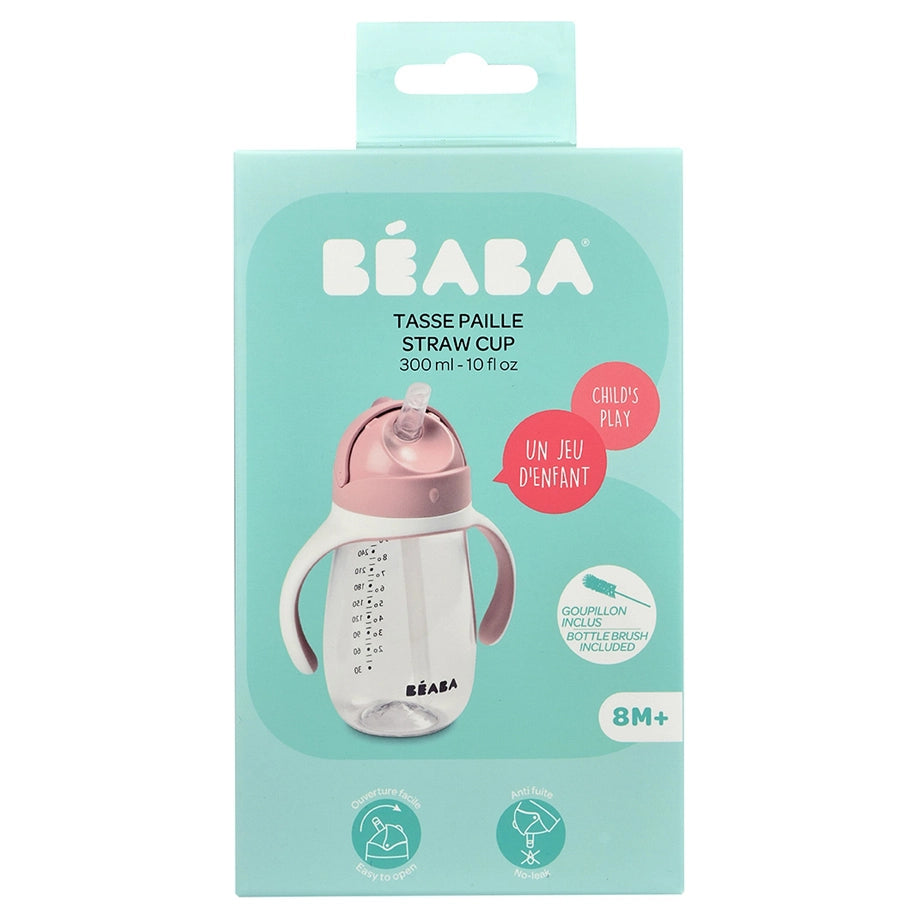 Beaba Straw Cup (Old Pink)