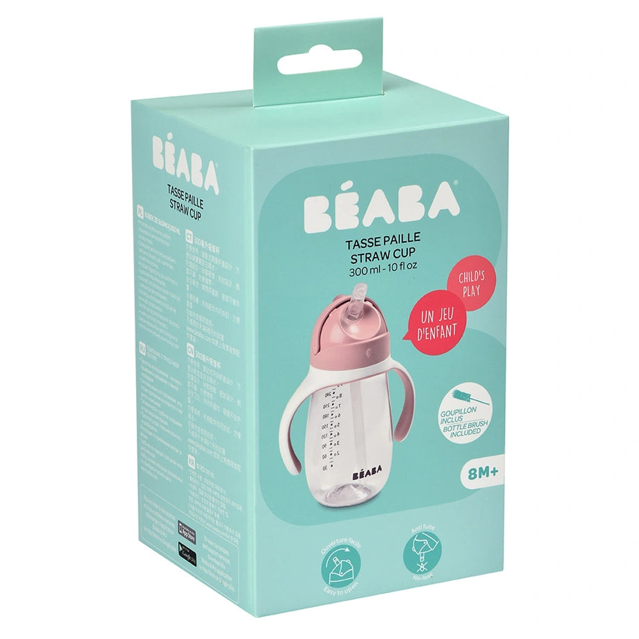 Beaba Straw Cup (Old Pink)