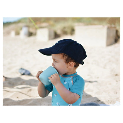 Beaba Silicone Learning Cup (Blue)