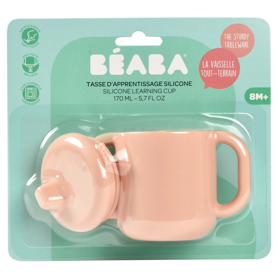 Beaba Silicone Learning Cup (Pink)