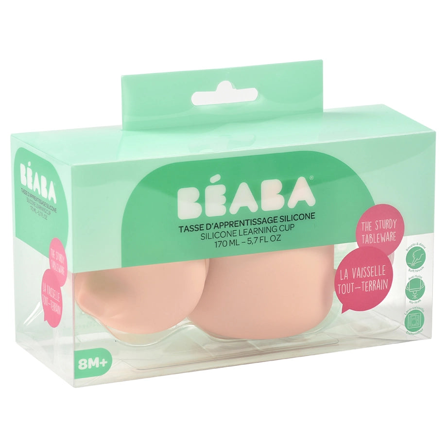 Beaba Silicone Learning Cup (Pink)