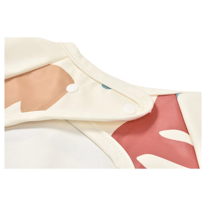 Beaba 2In1 Bib With Removable Sleeves Playful (Multi Color)