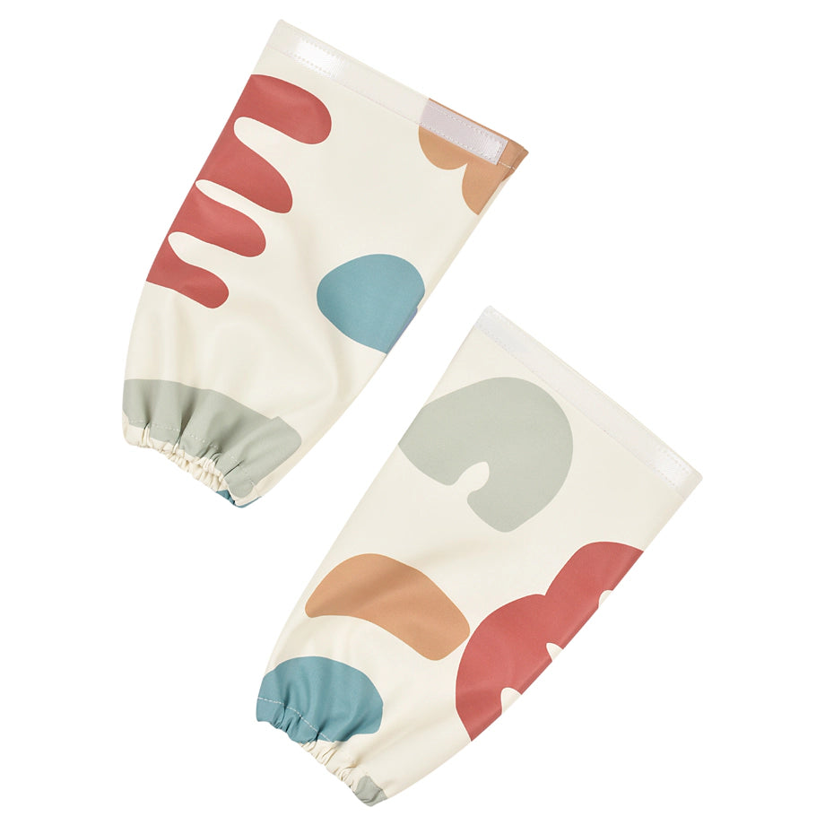 Beaba 2In1 Bib With Removable Sleeves Playful (Multi Color)