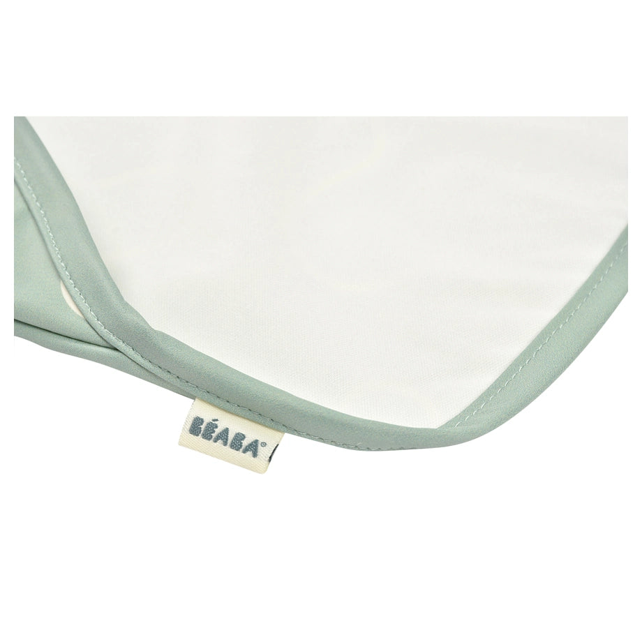 Beaba 2in1 Bib With Removable Sleeves (Sage Green)