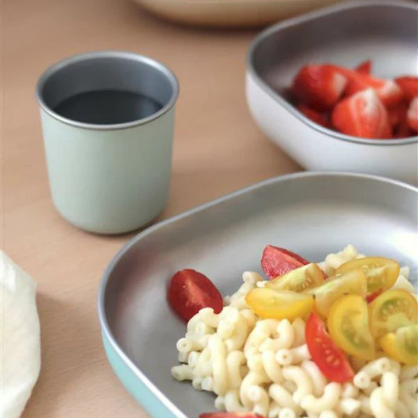 Beaba Stainless Steel Meal Set (Sage Green)