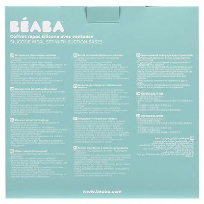 Beaba Silicone Meal Set 4 Pcs (Pebble)