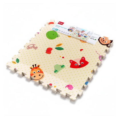 Sunta Printed Puzzle Mat Animal Party 4 Pcs