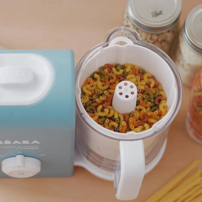 جهاز طبخ الأرز بيابا بابيكوك إيكسبريس باستا (أبيض)