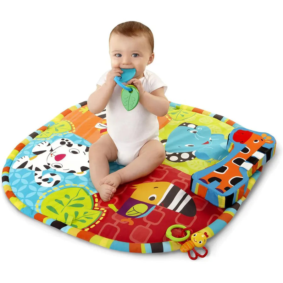 صالة الألعاب الرياضية Bright Starts Sys Spots & Stripes Safari صالة الألعاب الرياضية Bright Starts Sys Spots & Stripes Safari