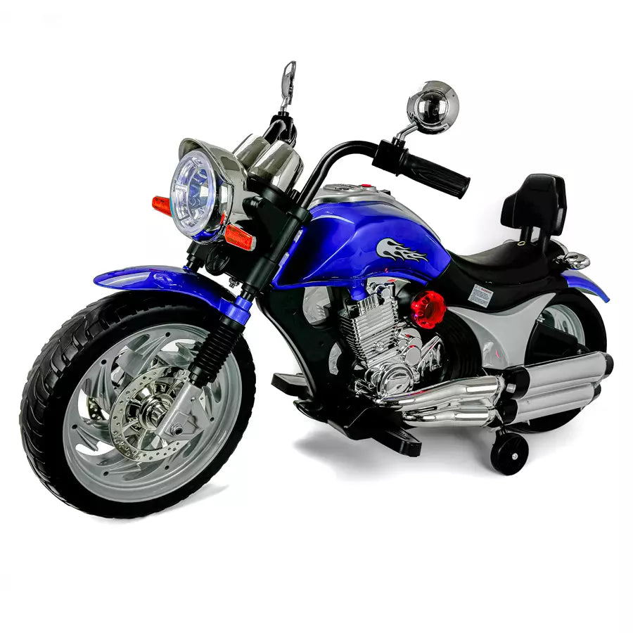 Harley-Davidson Twin Engine Ride-On (Blue)