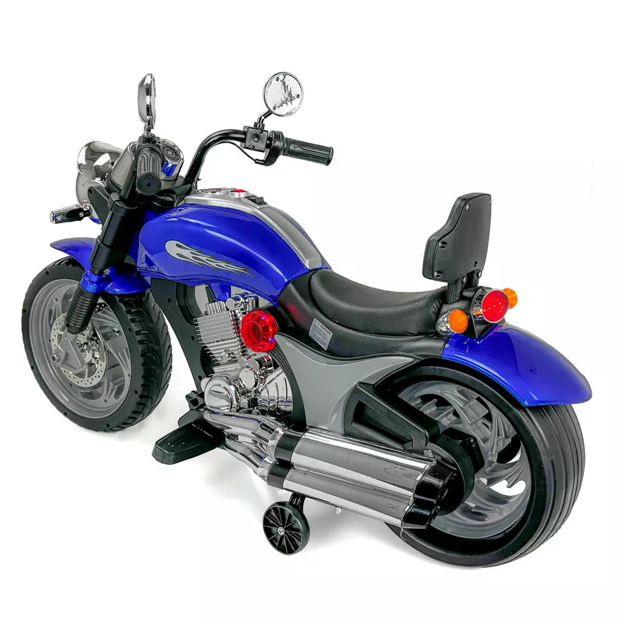 Harley-Davidson Twin Engine Ride-On (Blue)