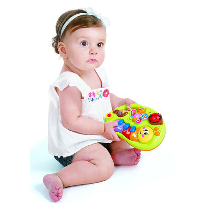 Hola Toys Smiley Face Fun Keyboard With Music/Light