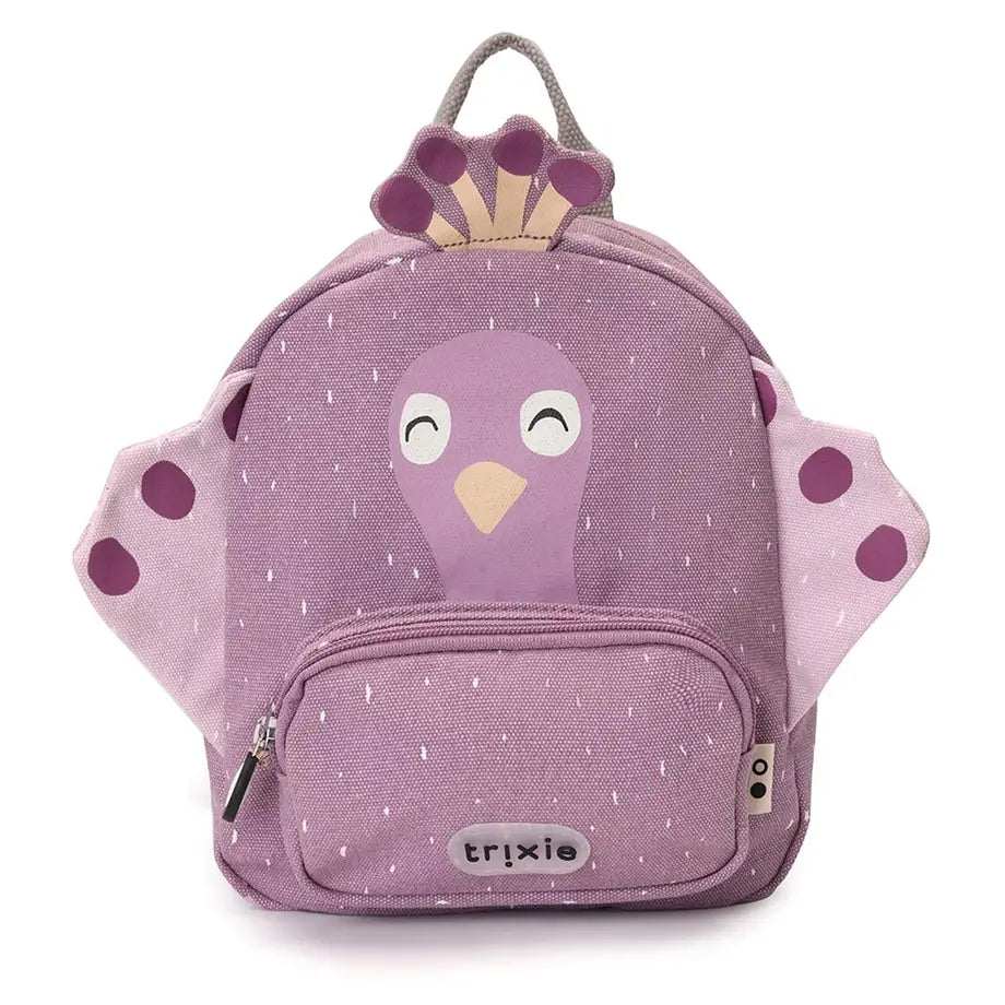 Trixie Kids Backpack Small 9.84 Inch / 25 cm (Mrs. Peacock)