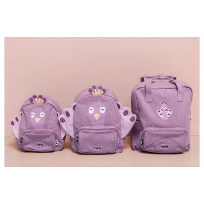 Trixie Kids Backpack Small 9.84 Inch / 25 cm (Mrs. Peacock)