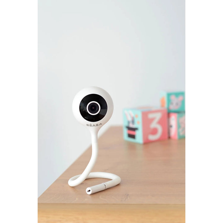 Beaba Mini5s Video Baby Monitor Zen Connect (White)
