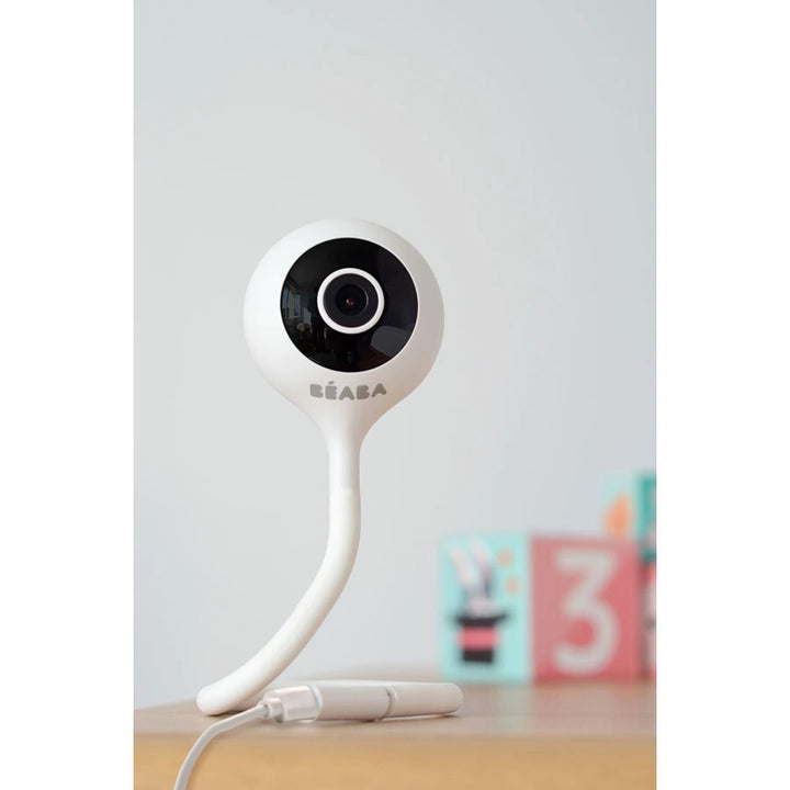 Beaba Mini5s Video Baby Monitor Zen Connect (White)