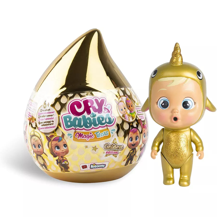 مجموعة عرض ألعاب IMC Toys Cry Babies Magic Tears الإصدار الذهبي (عبوة من 12 قطعة) مجموعة عرض ألعاب IMC Toys Cry Babies Magic Tears الإصدار الذهبي (عبوة من 12 قطعة)