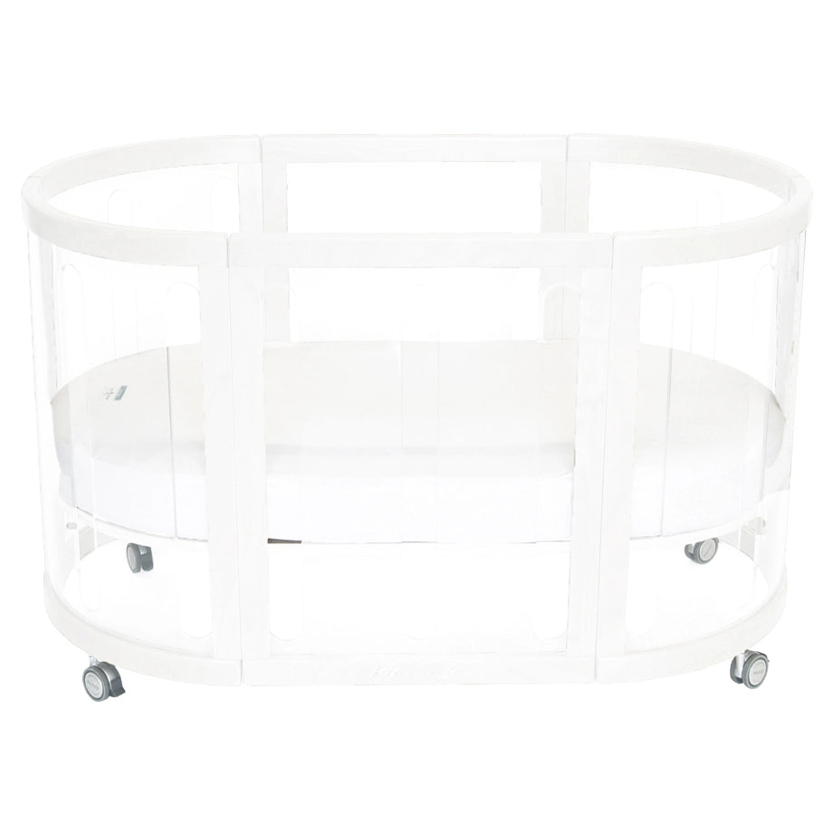 Babyhood Kaylula Sova Baby Cot (White)
