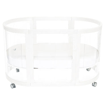 Babyhood Kaylula Sova Baby Cot (White)