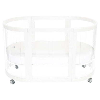 Babyhood Kaylula Sova Baby Cot (White)