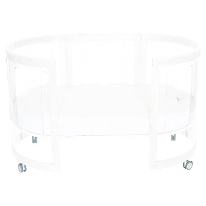 Babyhood Kaylula Sova Baby Cot (White)