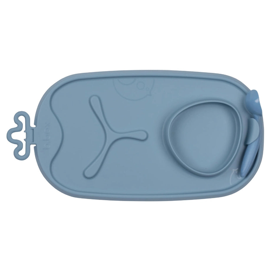 B.Box Roll + Go Mealtime Mat (Lullaby Blue)