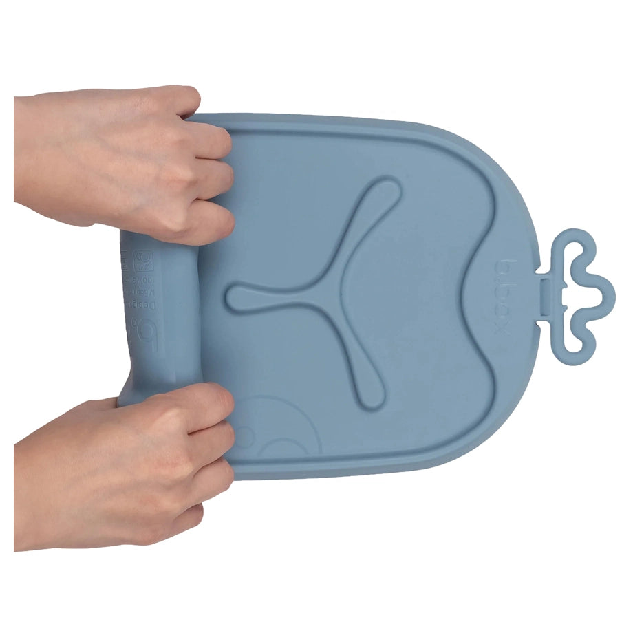 B.Box Roll + Go Mealtime Mat (Lullaby Blue)