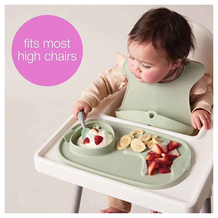 B.Box Roll + Go Mealtime Mat (Lullaby Blue)