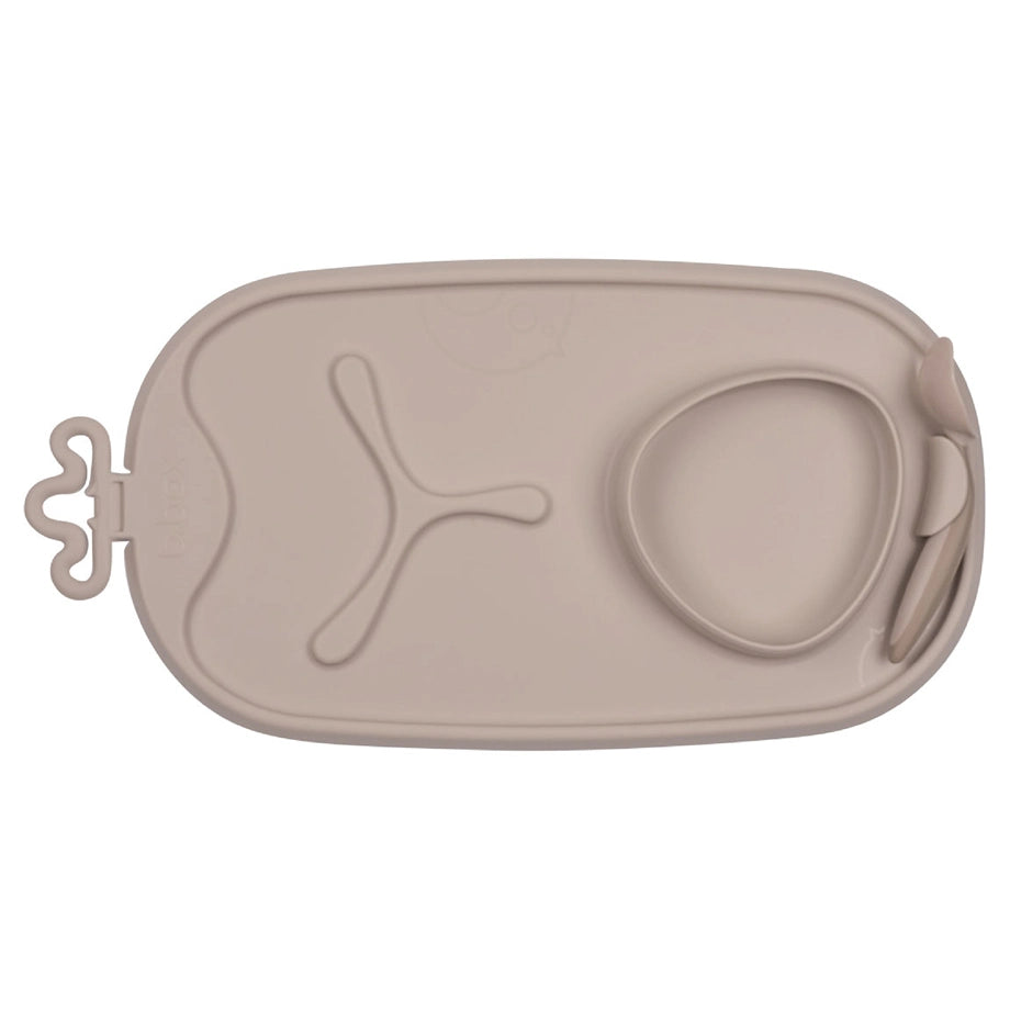 B.Box Roll + Go Mealtime Mat (Latte)