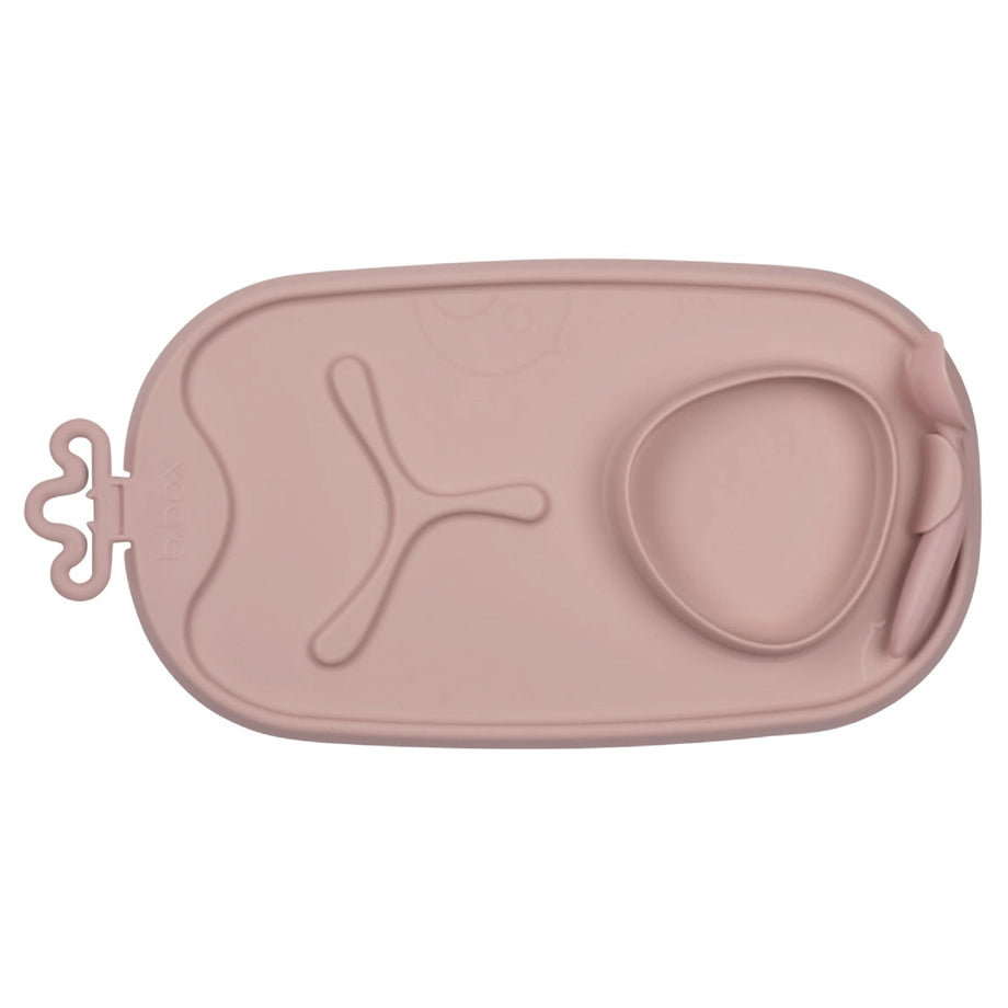 B.Box Roll + Go Mealtime Mat (Blush)