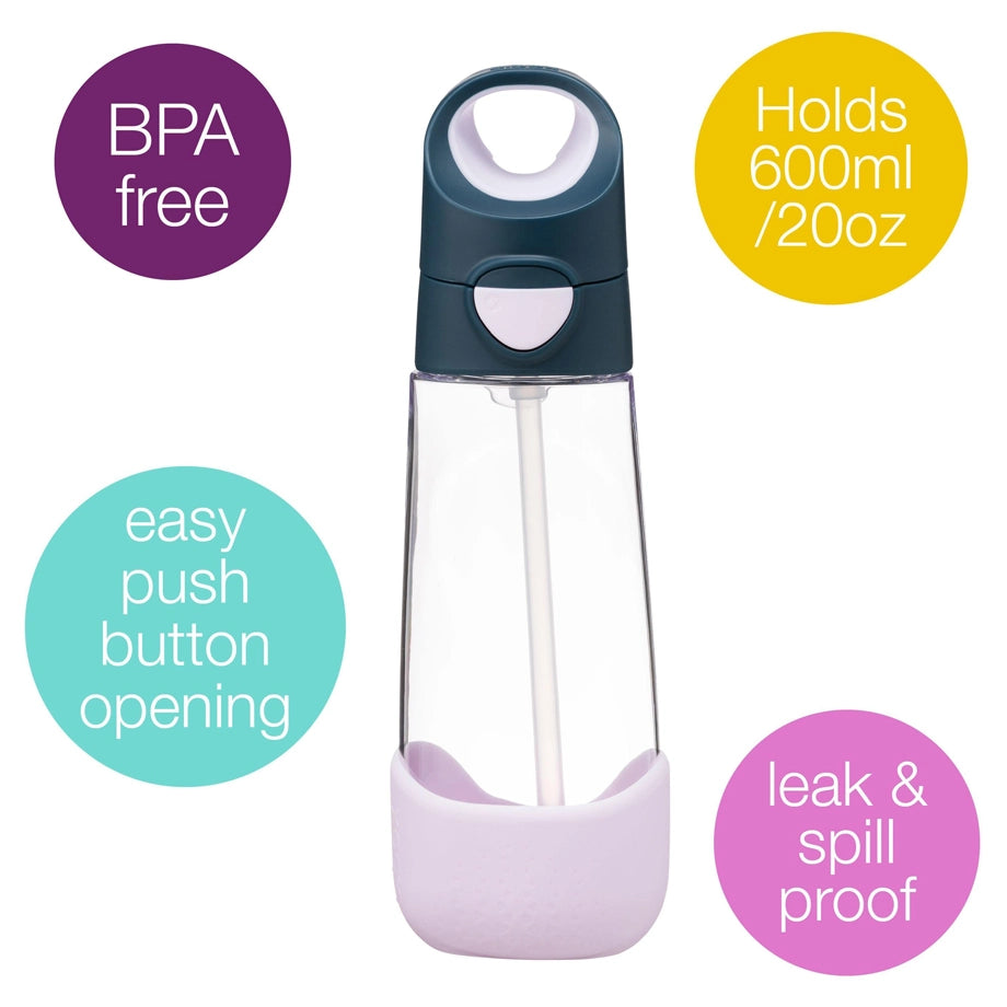 B.Box Tritan Drink Bottle 600ml (Indigo Rose)