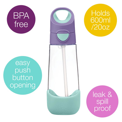 B.Box Tritan Drink Bottle 600ml (Lilac Pop)
