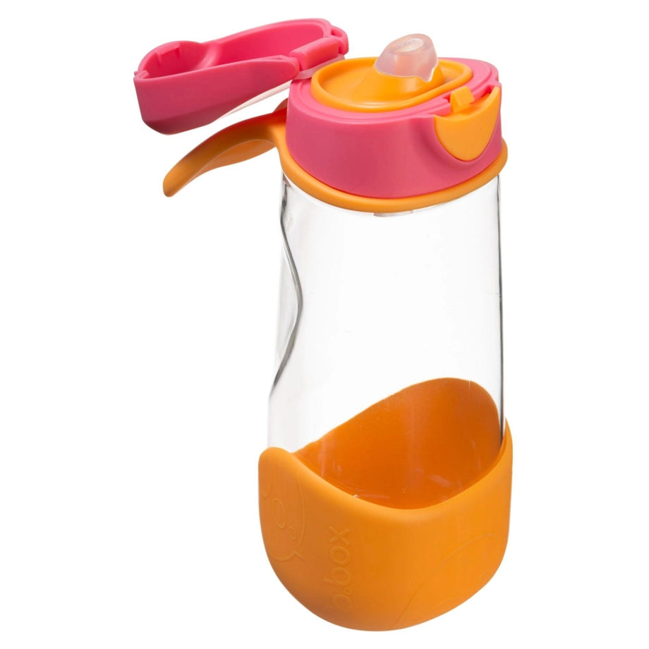 B.Box Sports Spout Bottle 450ml (Strawberry Shake)