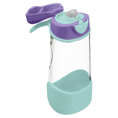B.Box Sports Spout Bottle 450ml (Lilac Pop)
