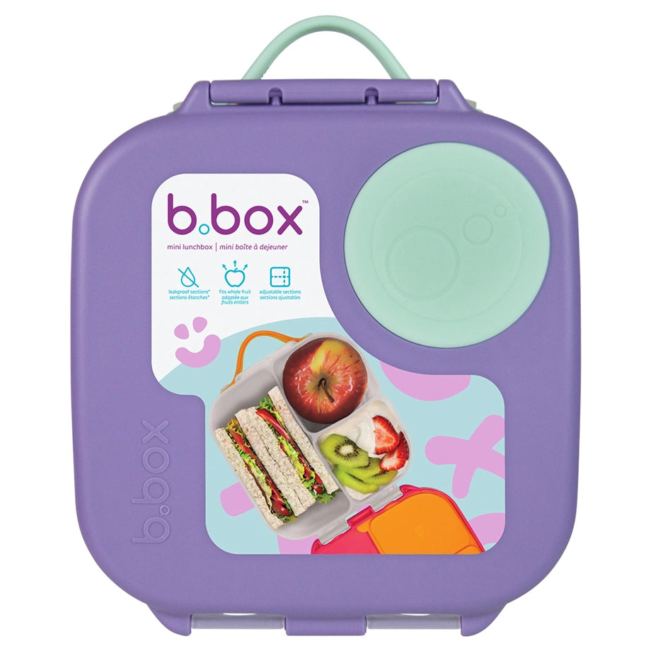 B.Box Mini Lunchbox (Lilac Pop)