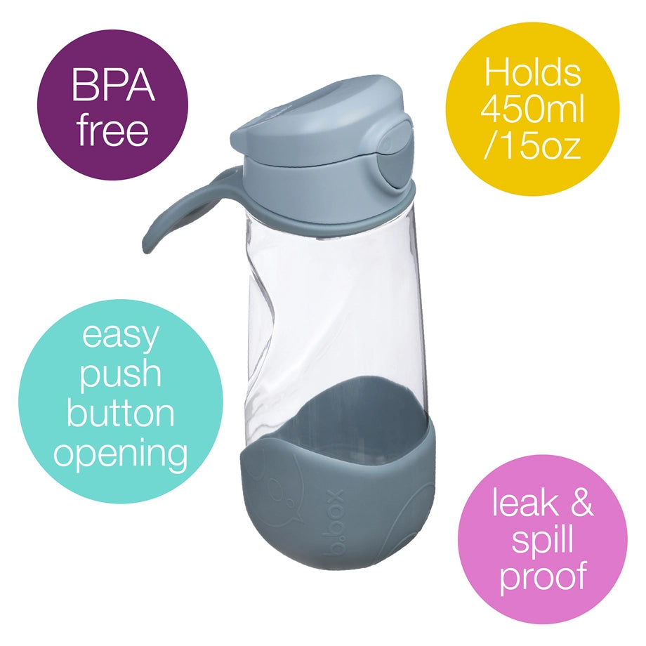 B.Box Sports Spout Bottle 450ml (Chill Out)