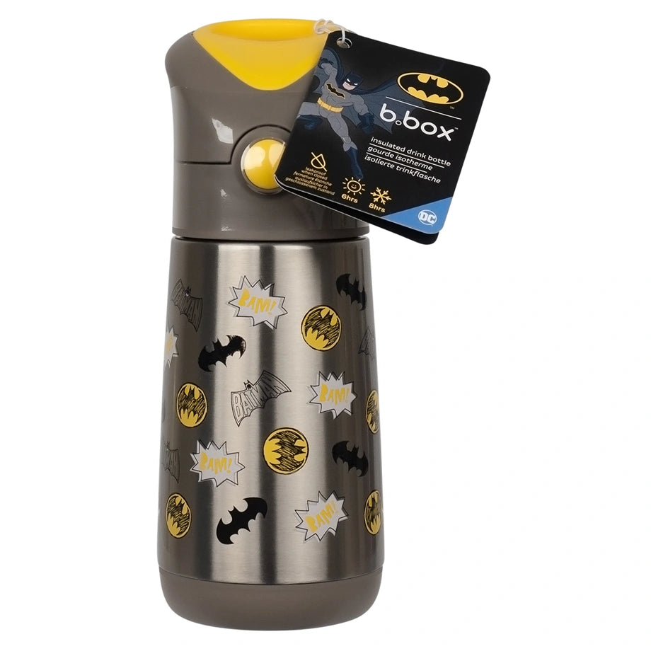 B.Box Insulated Drink Bottle 350ml Batman