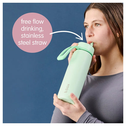 B.Box Insulated Flip Top Bottle 690ml (Spearmint)