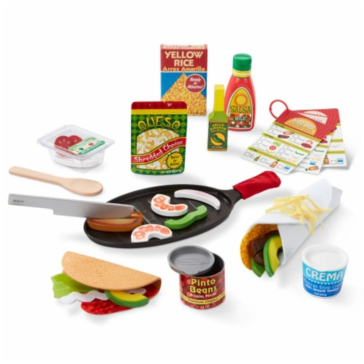 Melissa and Doug Fill & Fold Taco & Tortilla Set
