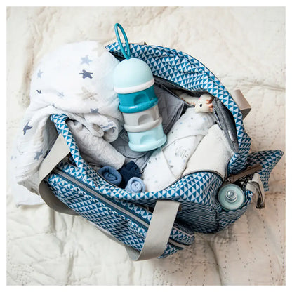 Beaba  Genevaii Diaper Changing Bag Play (Print Blue)