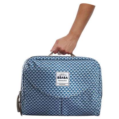 Beaba  Genevaii Diaper Changing Bag Play (Print Blue)