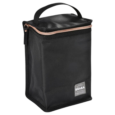 Beaba Insulated Meal Pouch (Black Pink Gold)