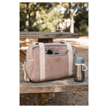 Beaba Paris Diaper Changing Bag (Dusty Pink)