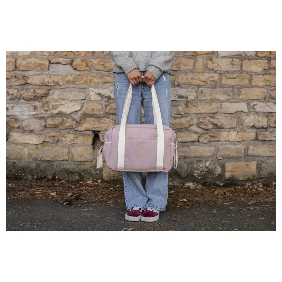 Beaba Paris Diaper Changing Bag (Dusty Pink)