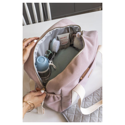 Beaba Paris Diaper Changing Bag (Dusty Pink)