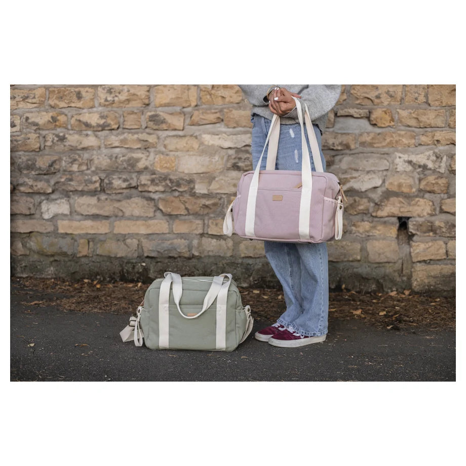Beaba Paris Diaper Changing Bag (Dusty Pink)
