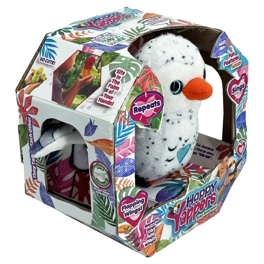 Happy Yappers (White Owl)
